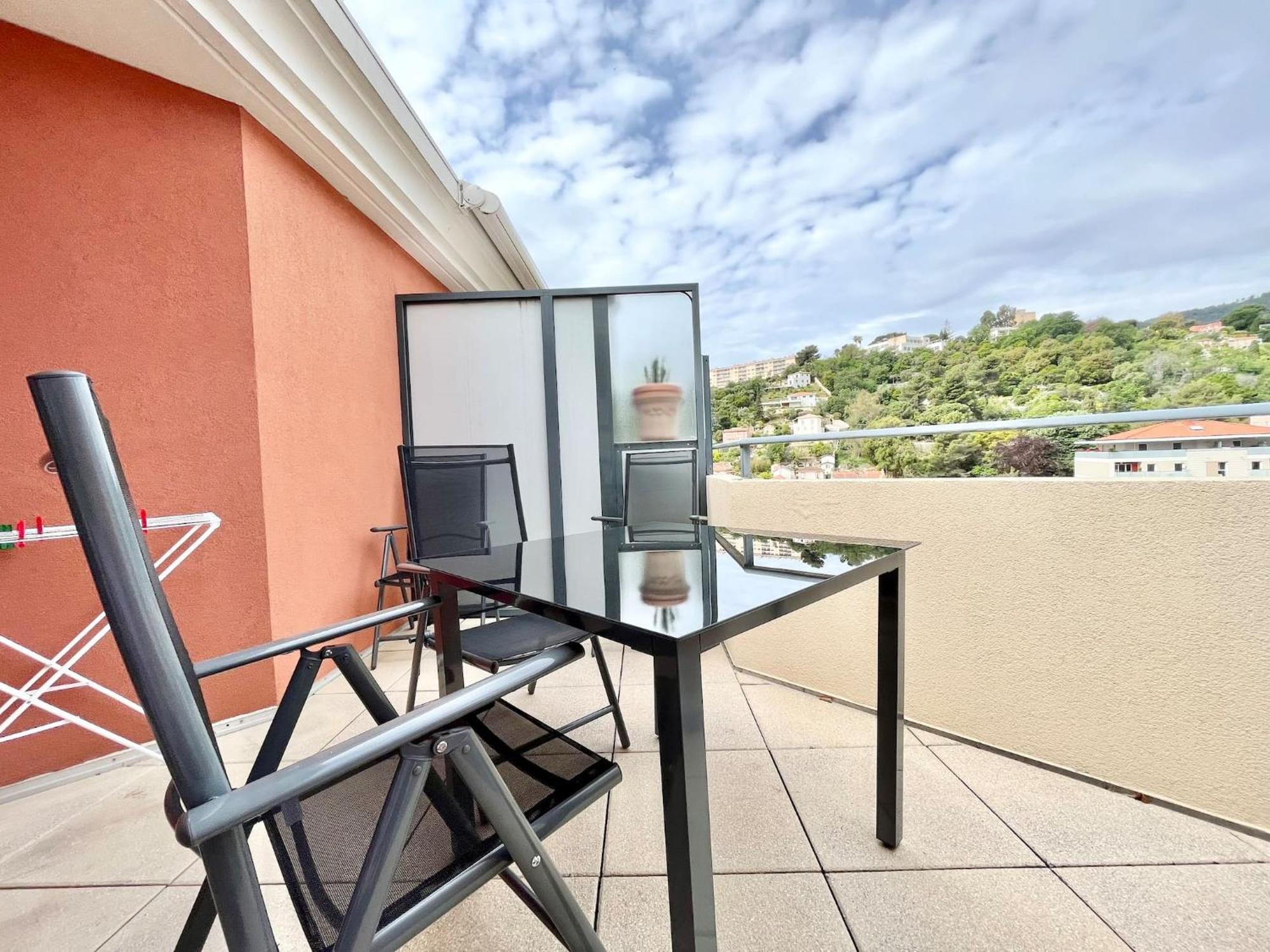 'La Villa Melanie' Neuf, Equipe, Terrasse, Centre Menton Exterior photo